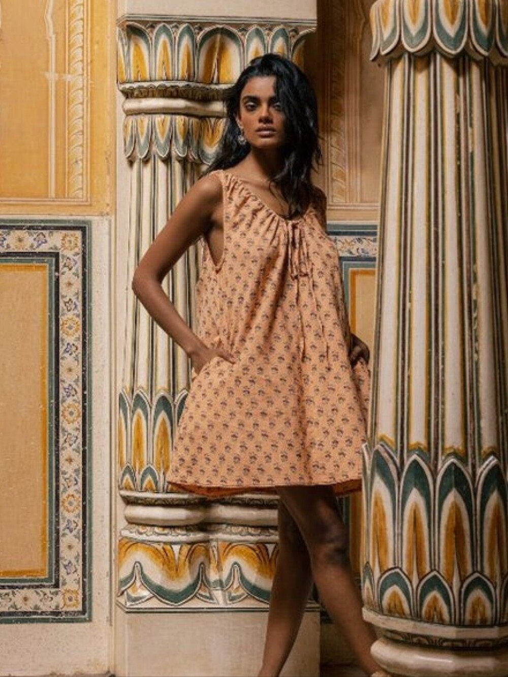 Daughters Of India Mini Sundress
